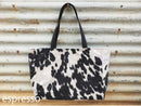 large bags - faux cowhide