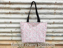 large shopper bags - liberty laminated fabric