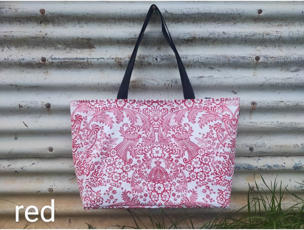 large bags - oilcloth