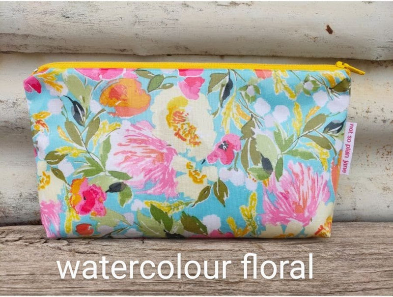 make-up bags - laminated fabric