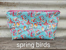 toiletry bags - laminated fabric