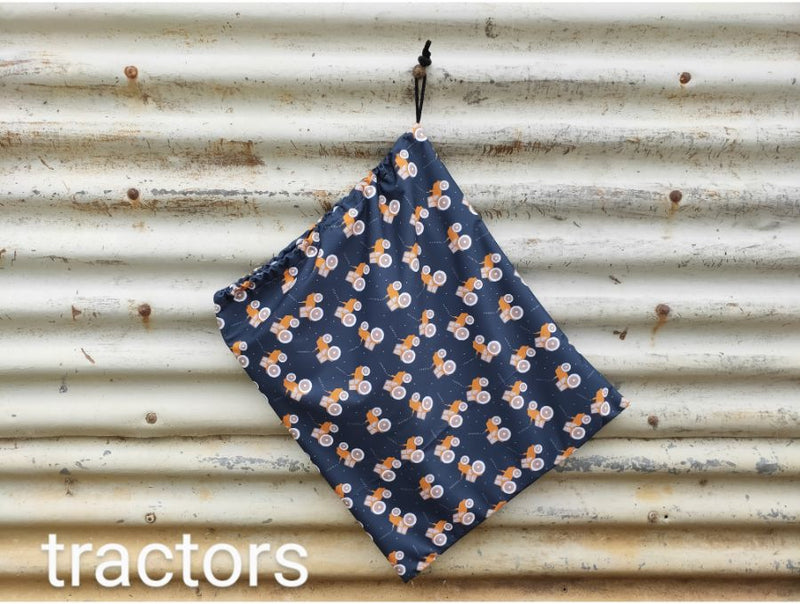 SALE - drawstring bags - jumbo size - polyurethane laminate