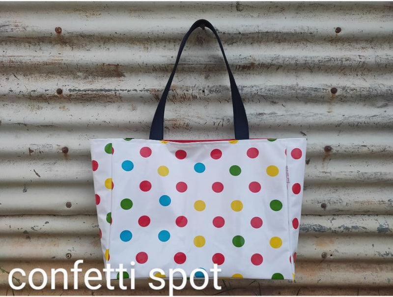 large bags - oilcloth