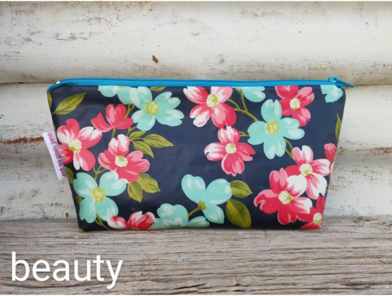 make-up bags - laminated fabric