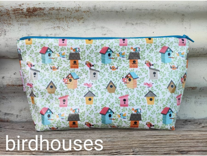 toiletry bags - laminated fabric